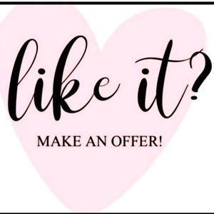 Reasonable offers are always welcome